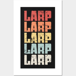 Vintage LARP Text | LARPing Posters and Art